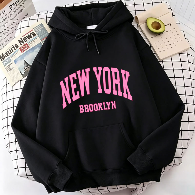Street Style New York Fashion - Nouveau Sweat à Capuche Décontracté Tendance