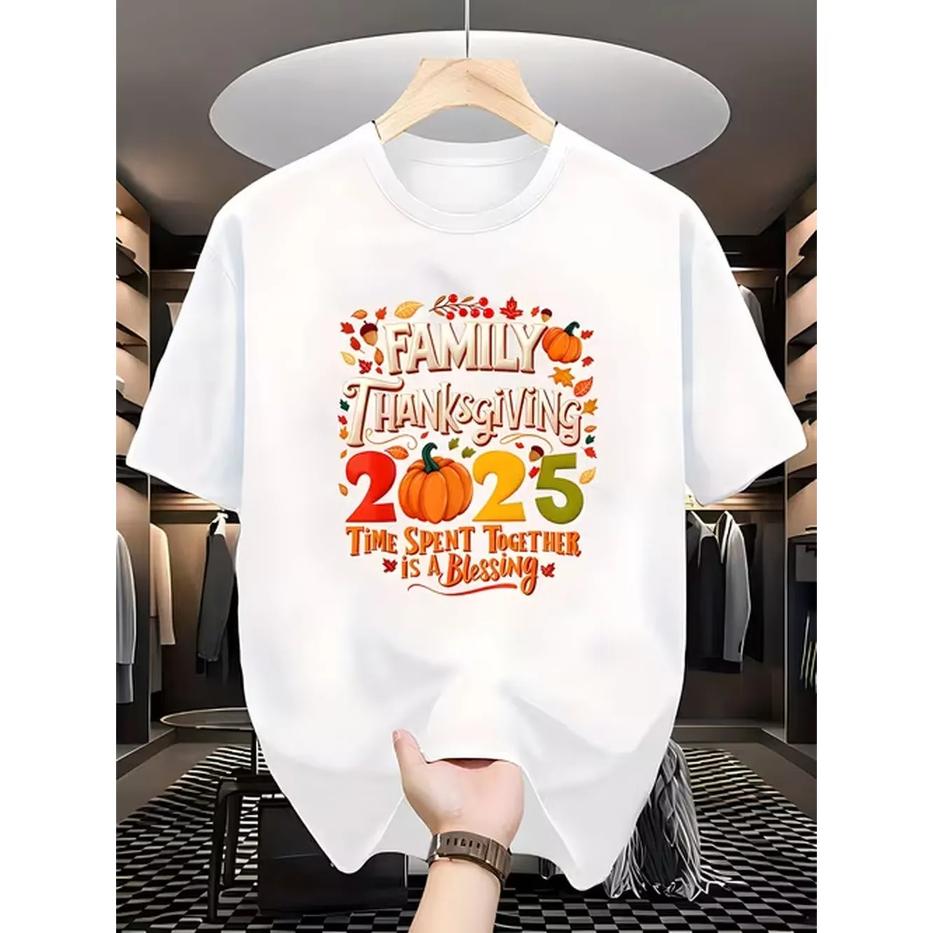 Street Fashion Events - T-shirt blanc pour homme en pur