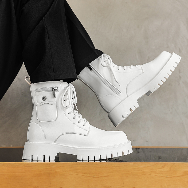 Street Fashion Punk - 2025 tendance hommes bottes baskets en
