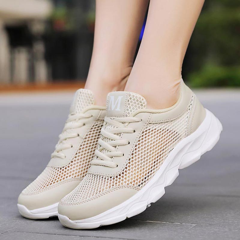 Street Fashion Japan Brand - Été Respirant Sneakers Femmes Maille Femmes