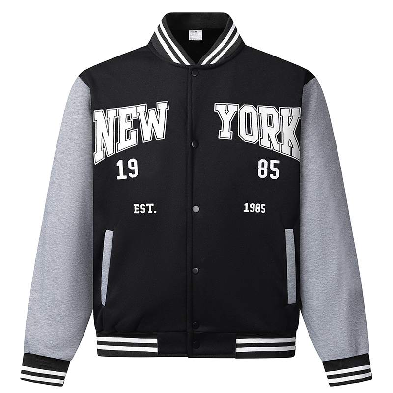 Street Style New York Fashion - Nouvelle veste de baseball unisexe style