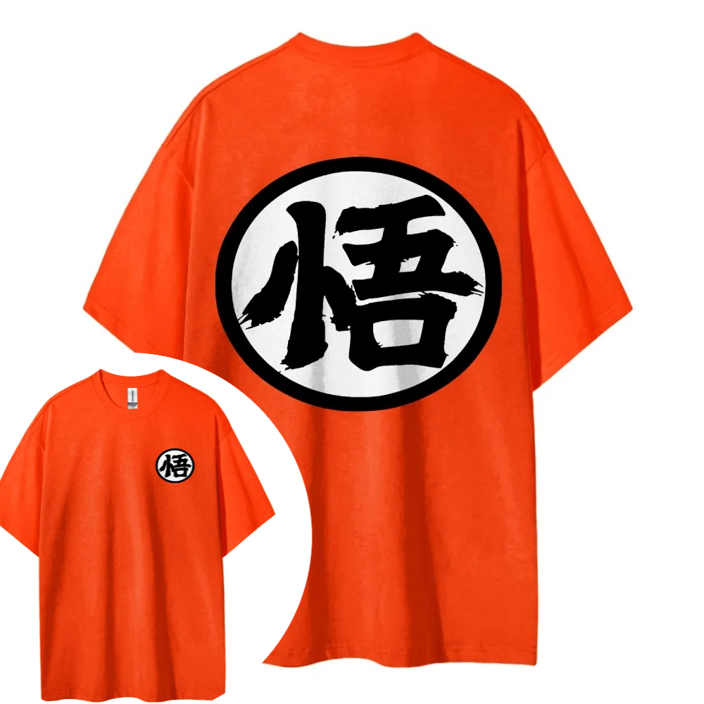 Street Fashion Japan Brand - T-shirt Dragon Ball tendance animation, manches