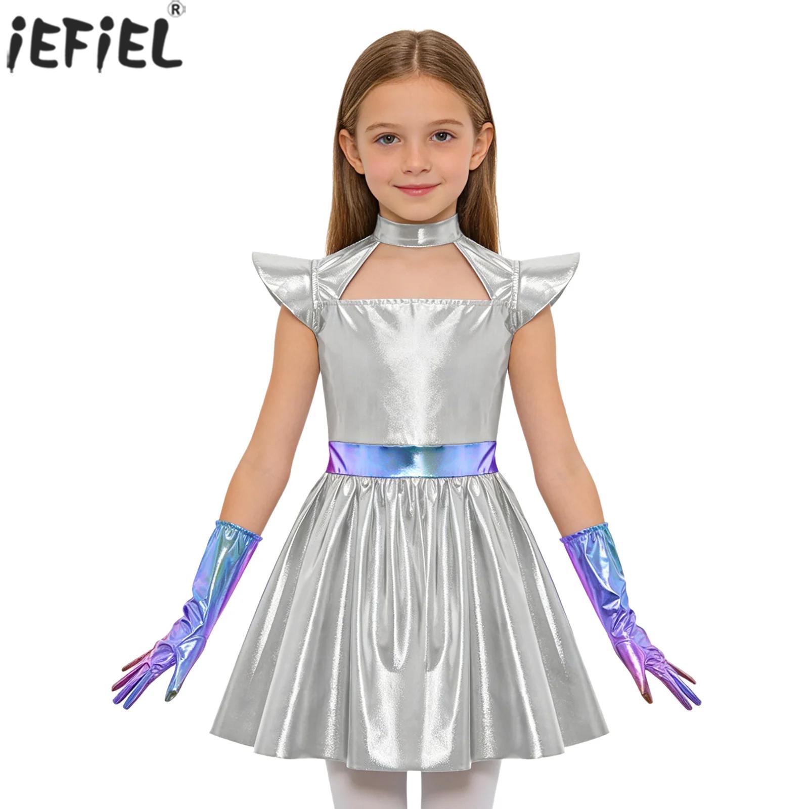 Street Fashion Kids - Costume de cosplay Alien pour filles,