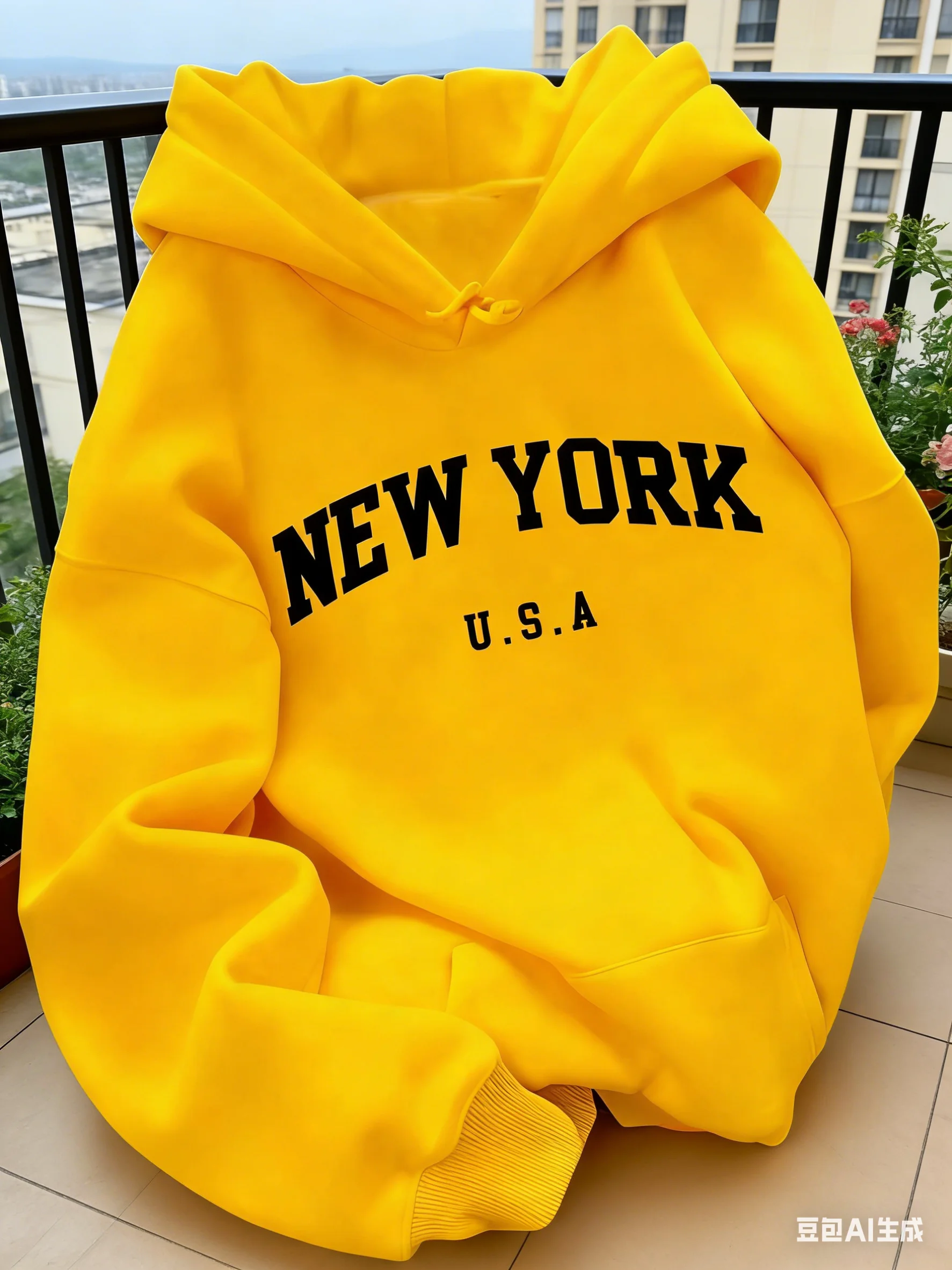 Street Style New York Fashion - Sweat à capuche pour femmes coupe