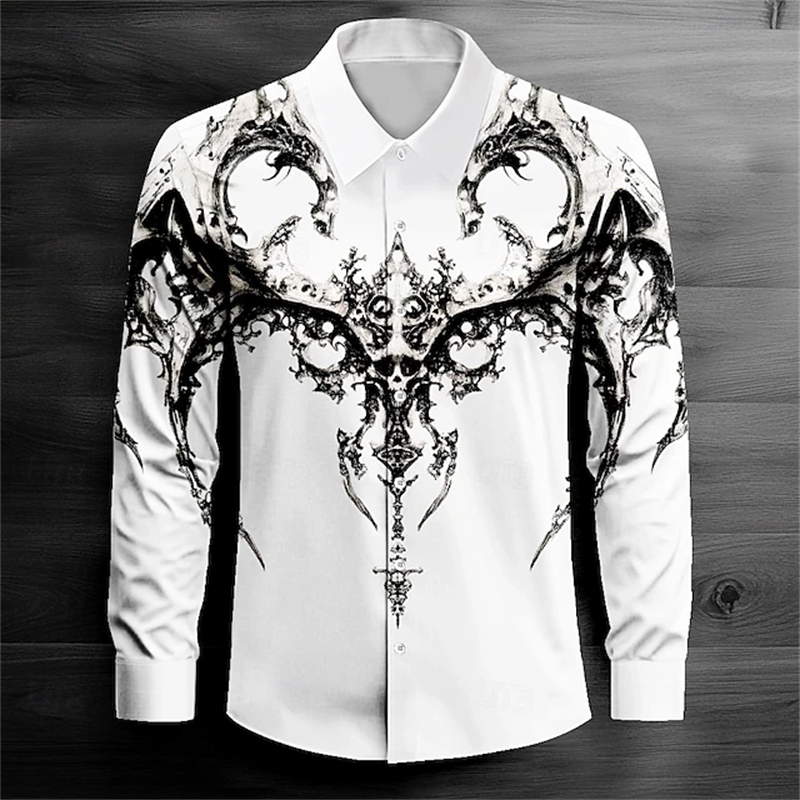 Street Fashion Events - Chemise à manches longues pour hommes,