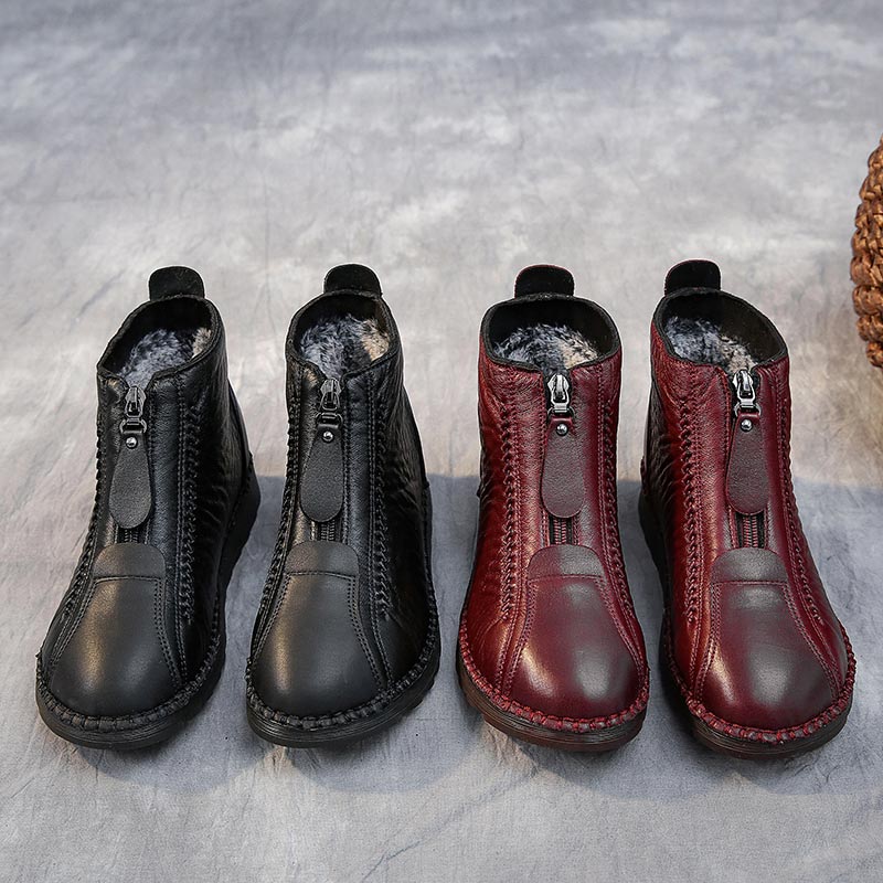 Street Fashion Japan Brand - Baskets Chancelier en cuir taille haute