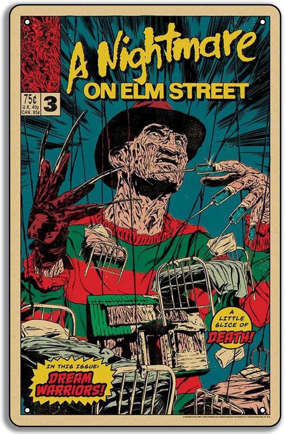 Street Fashion Blog - Affiche d'un cauchemar sur Elm Street,