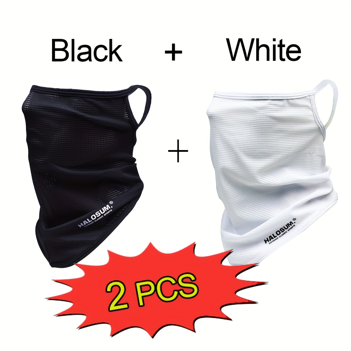 Street Fashion Kids - 1/2 pièces Masque facial en soie