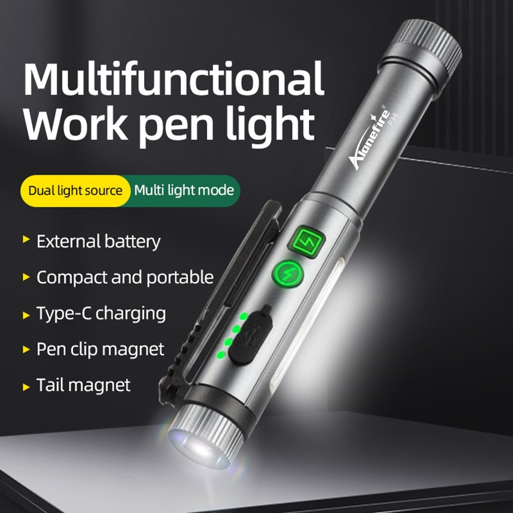 Street Fashion Blog - Stylo COB 2 en 1, lampe