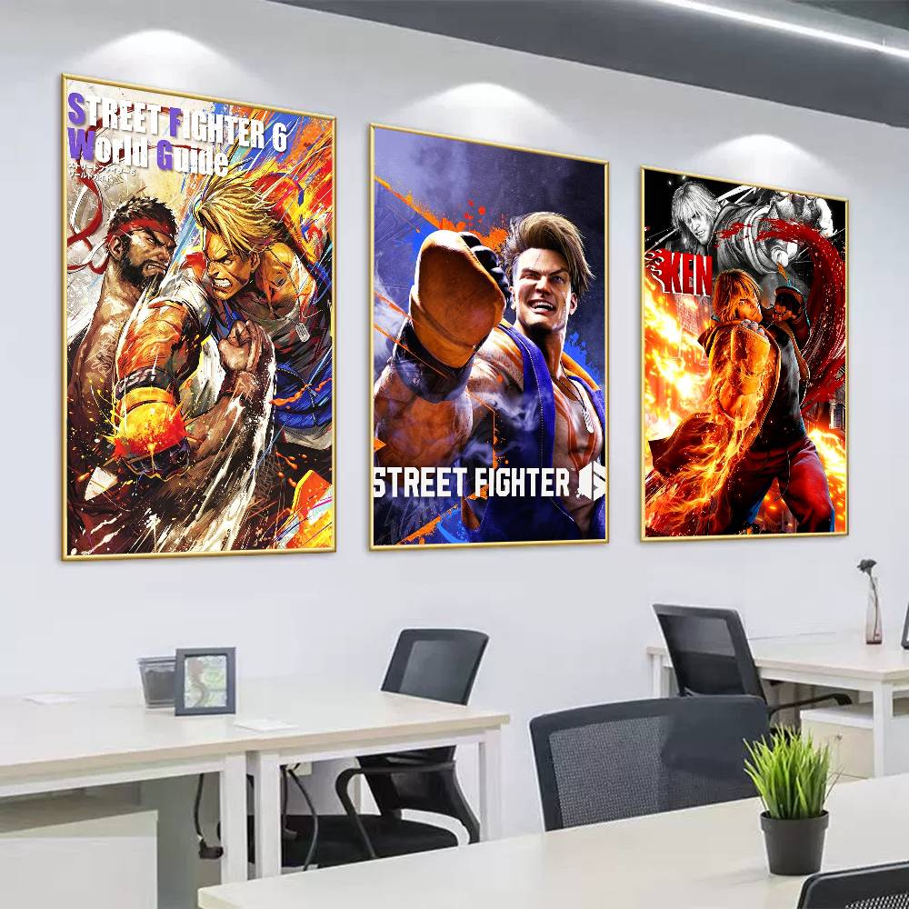 Street Fashion Poster - Impression d'affiche Fashion Game S-Street F-FightER-R