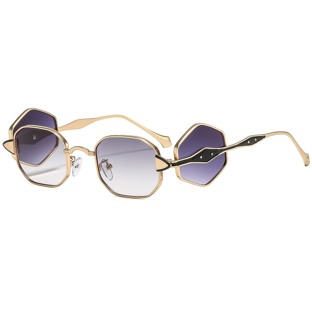 Street Fashion Week - Semaine de la mode lunettes irrégulières