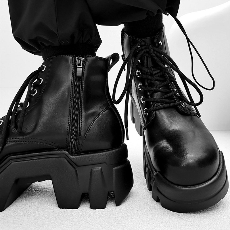 Street Fashion Punk - Bottes de luxe pour hommes, chaussures