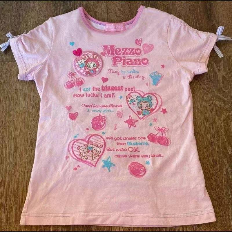 T-shirts vintage Kawaii mignon - Girl Fashion Street avis et prix