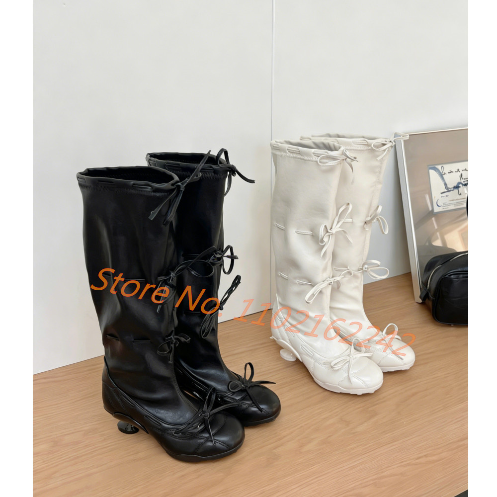 Bottes hautes en cuir extensib - Street Fashion Kids avis et prix