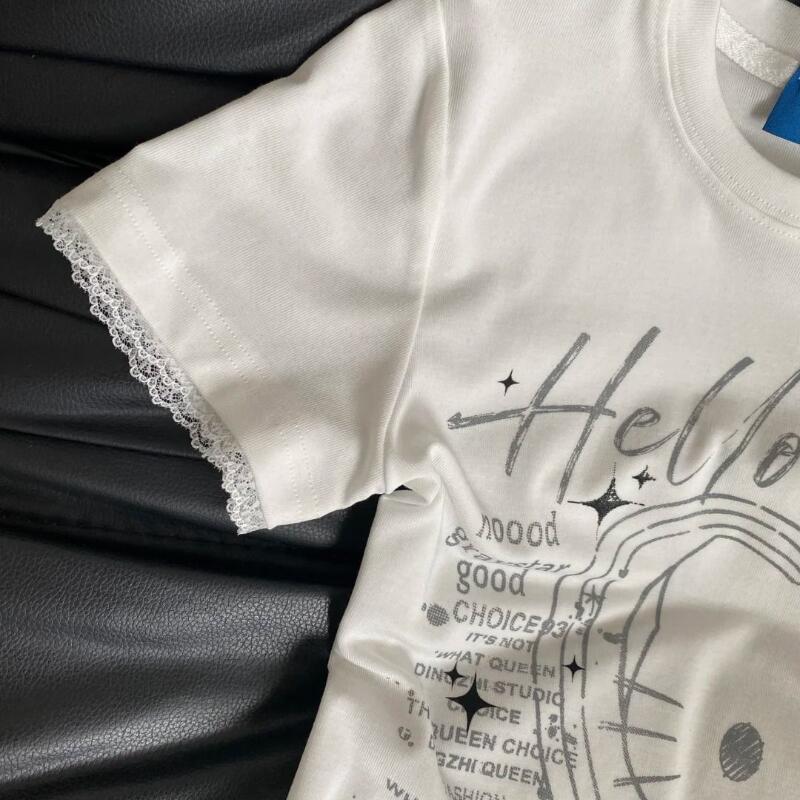 Nouveau T-shirt d'été pour fem - Street Fashion Jersey avis et prix