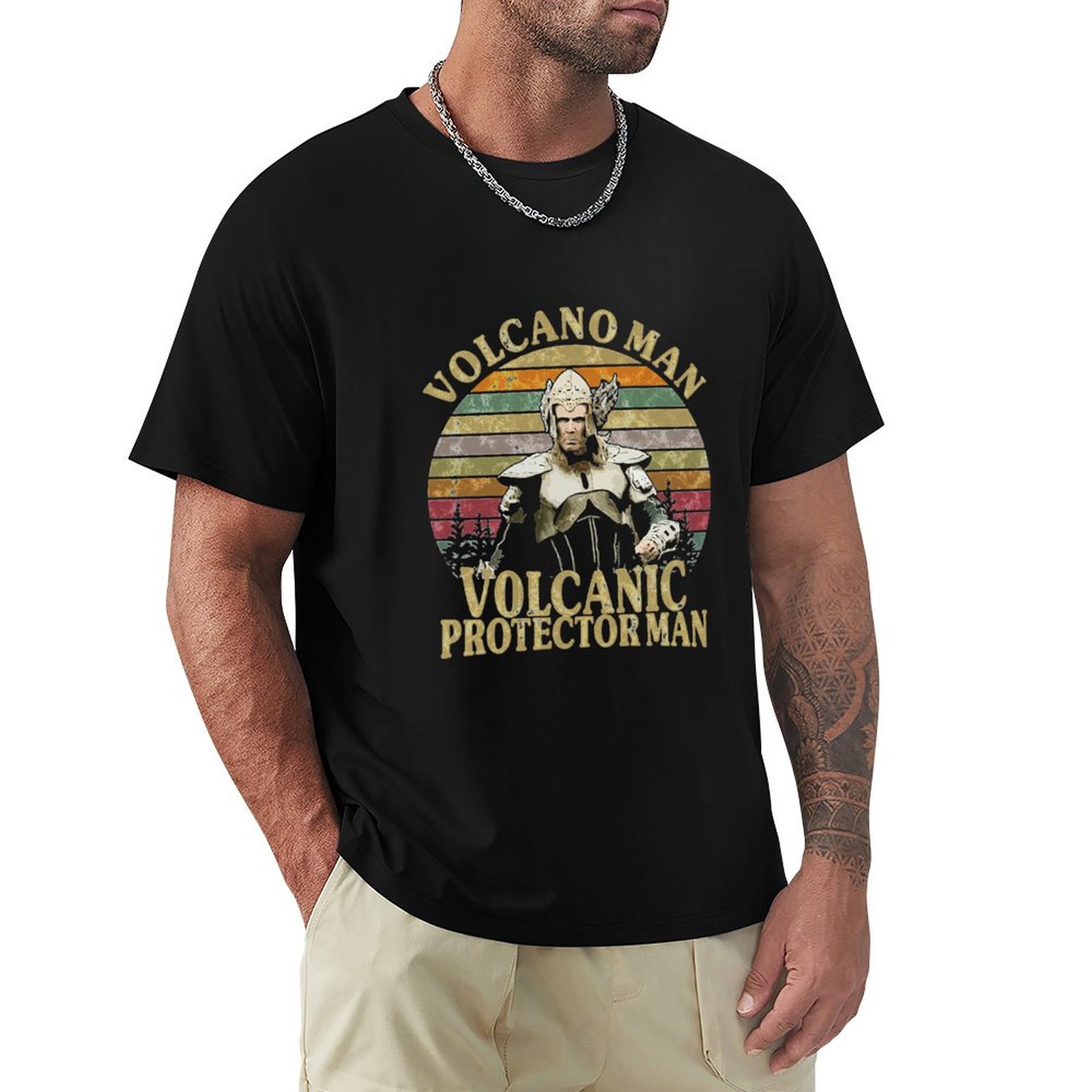 T-shirt essentiel Volcano Man, - Street Fashion Essentials avis et prix