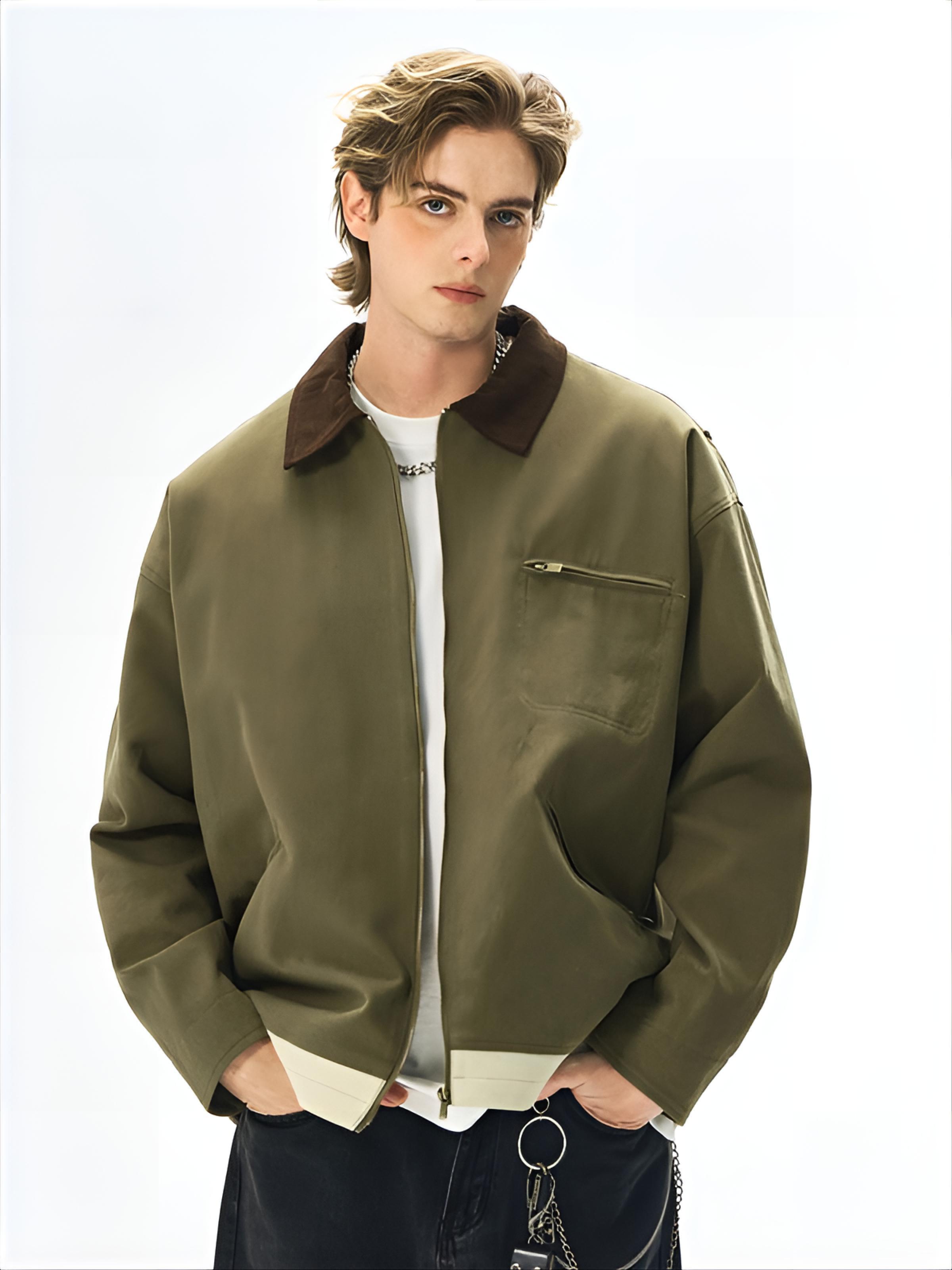 Veste Homme Tendance Argentée  - Street Fashion Events avis et prix