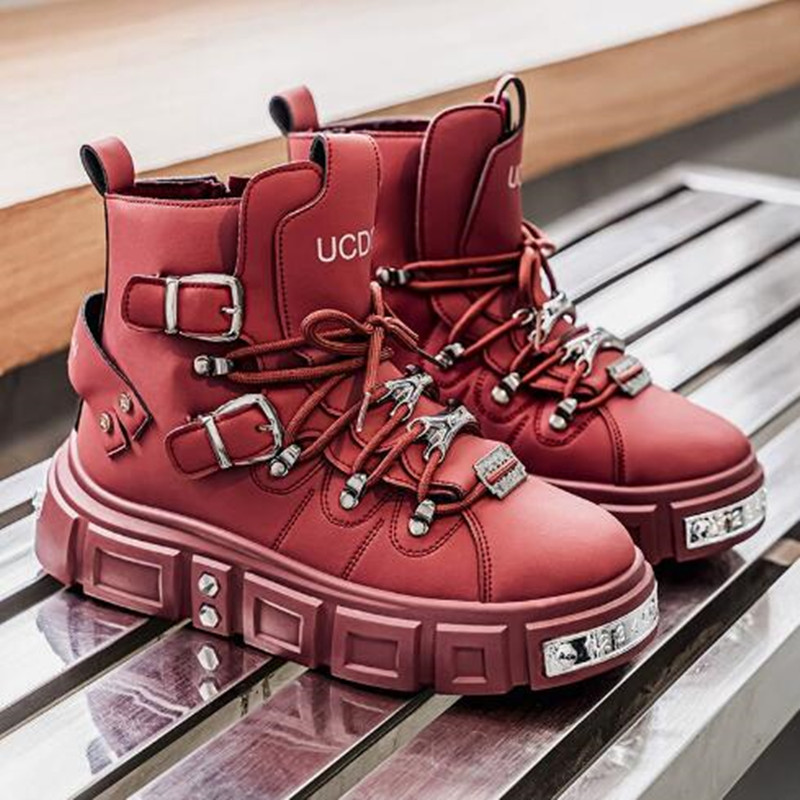 Baskets montantes noires de lu - Street Fashion Punk avis et prix