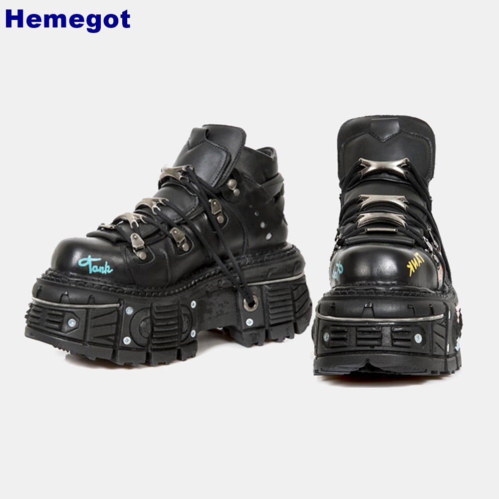 Bottes courtes à plateforme av - Street Fashion Punk avis et prix