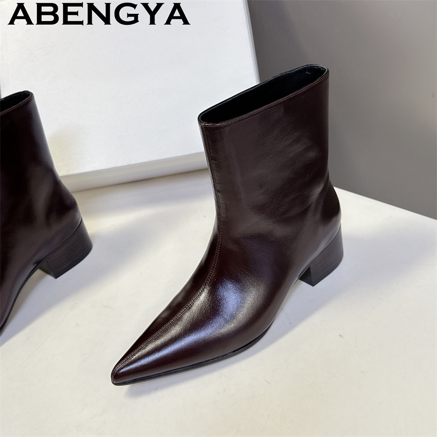 Bottines Chelsea en cuir vérit - Street Fashion Week avis et prix