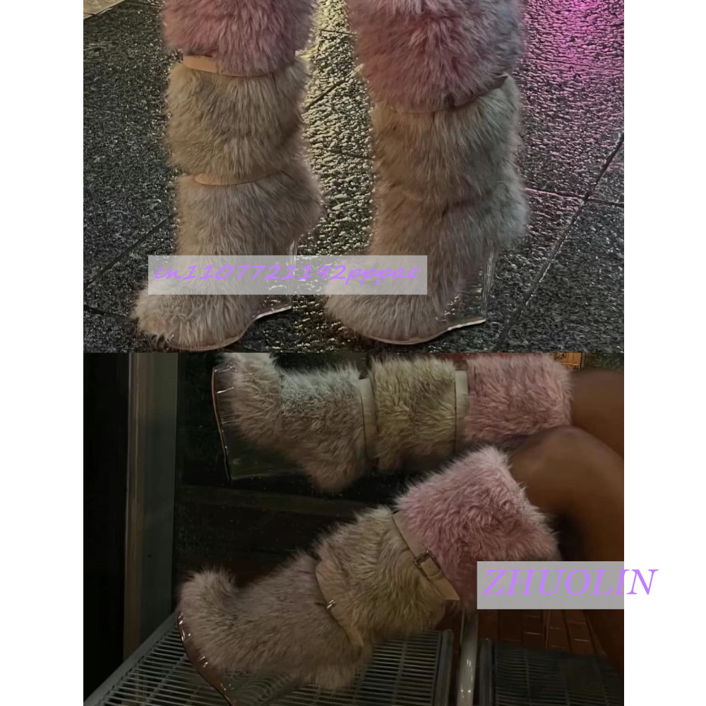 Bottes compensées transparente - Street Fashion Punk avis et prix