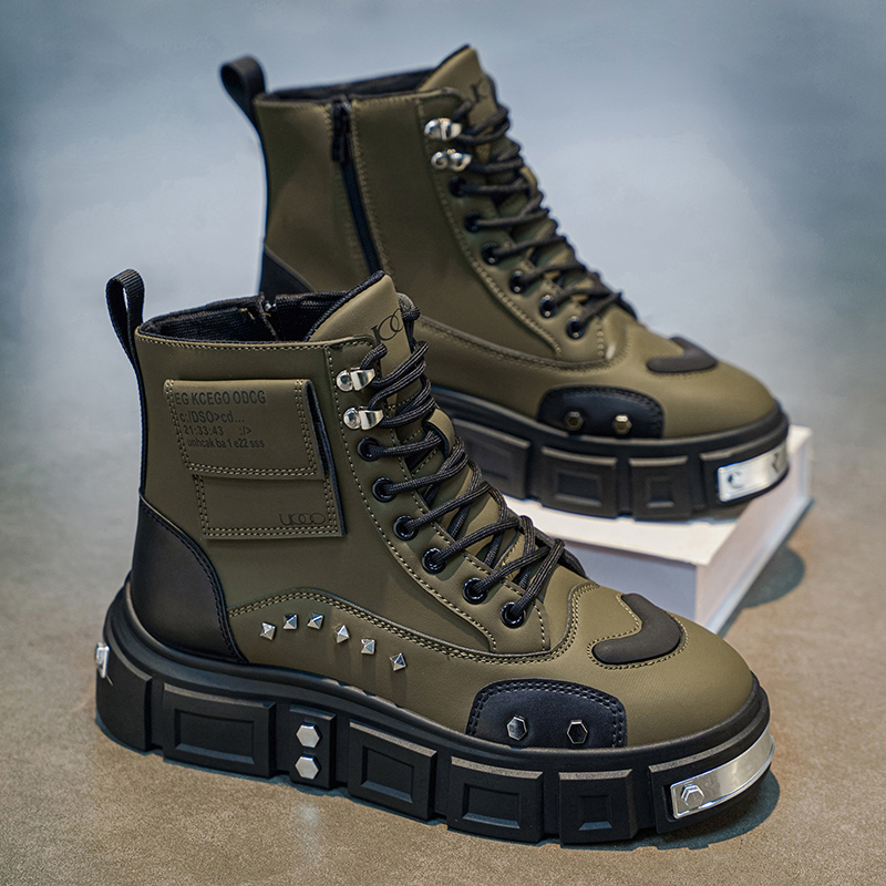 Bottes montantes confortables  - Street Fashion Punk avis et prix