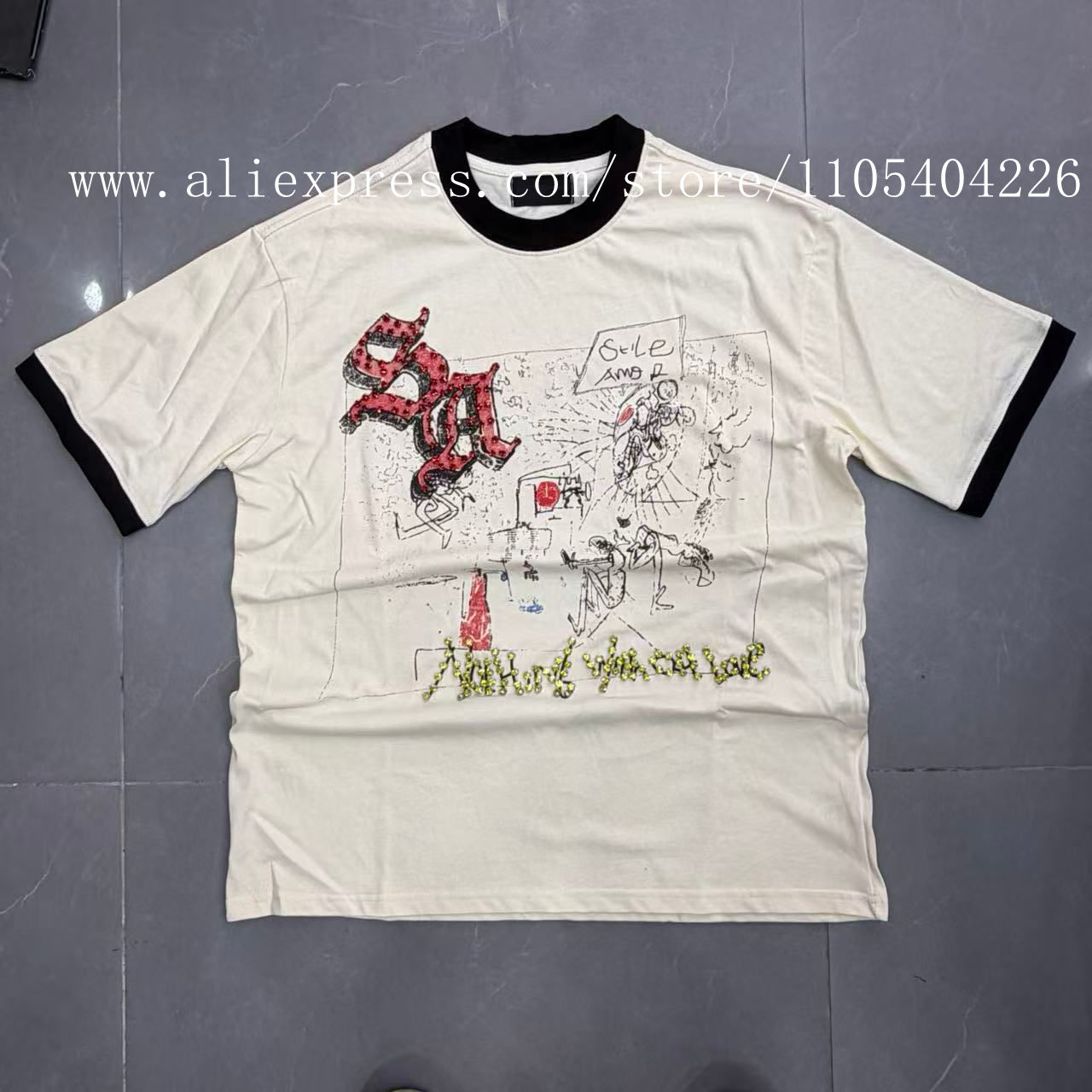 T-shirt à manches courtes tend - Street Fashion Definition avis et prix