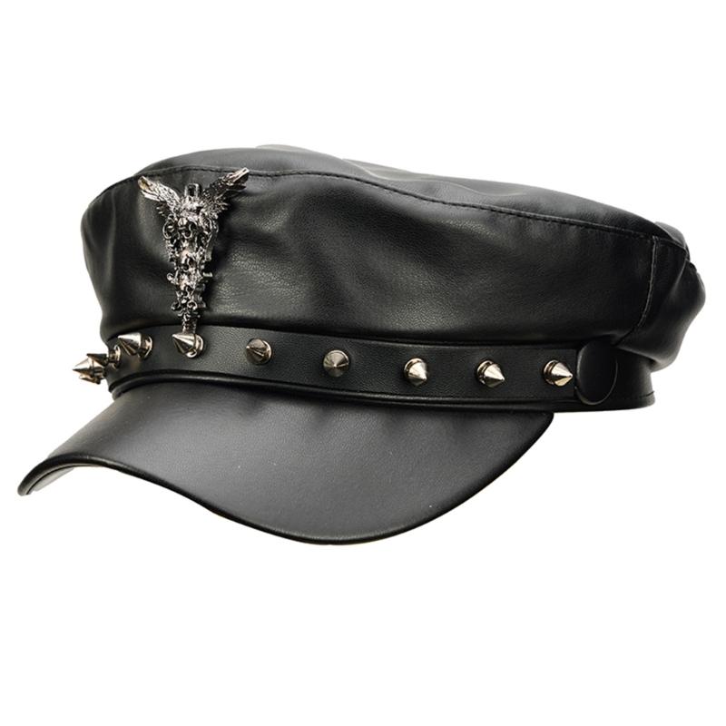Casquette journal en PU, Style - Street Fashion Events avis et prix