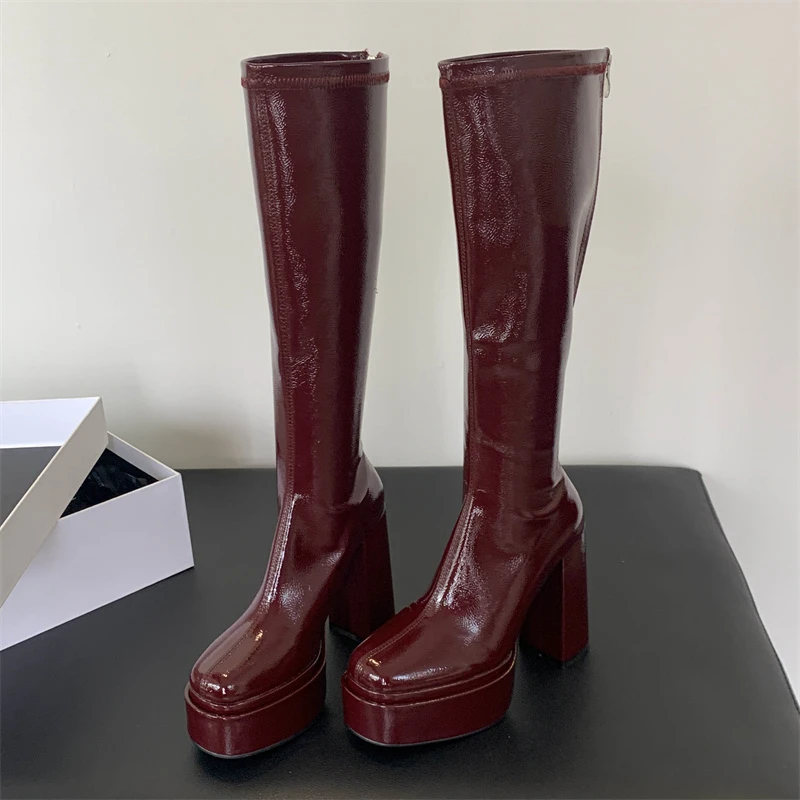 Eilyken – bottes hautes à bout - Street Fashion Punk avis et prix