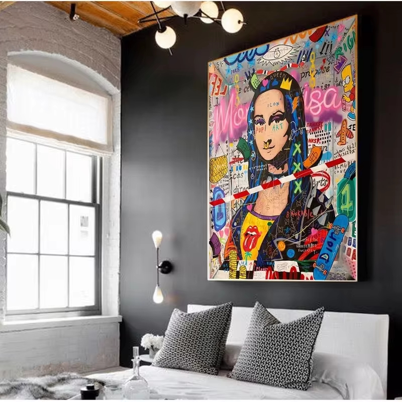 Graffiti abstrait Street Art d - Street Fashion Poster avis et prix