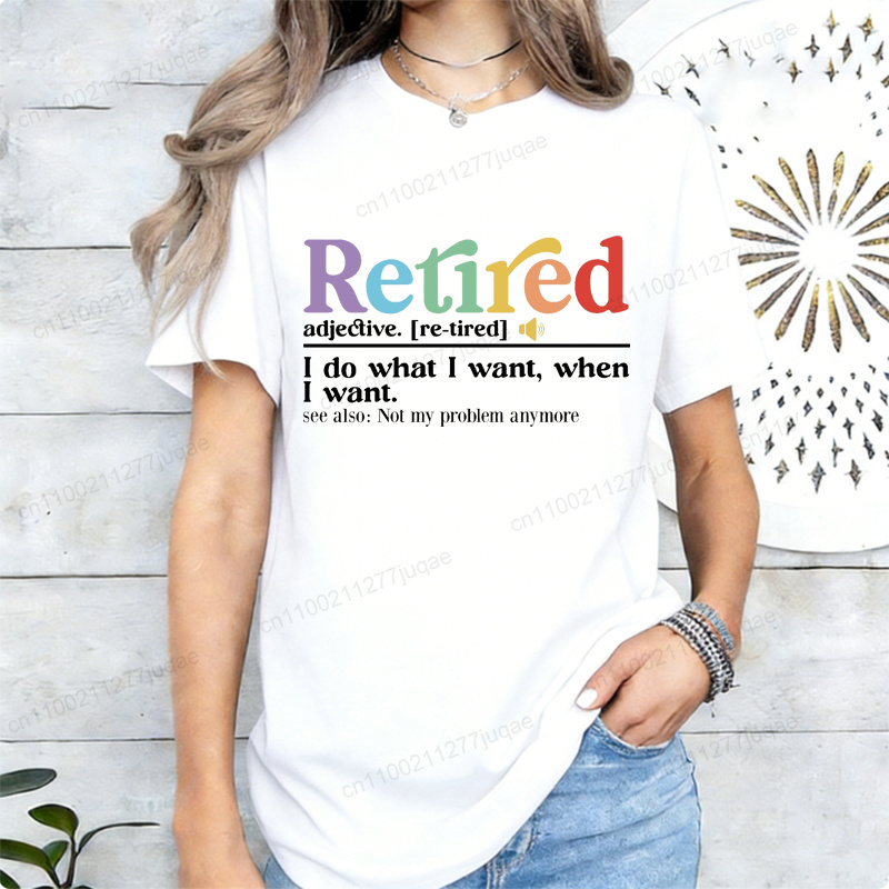 T-shirt drôle pour les retrait - Street Fashion Definition avis et prix