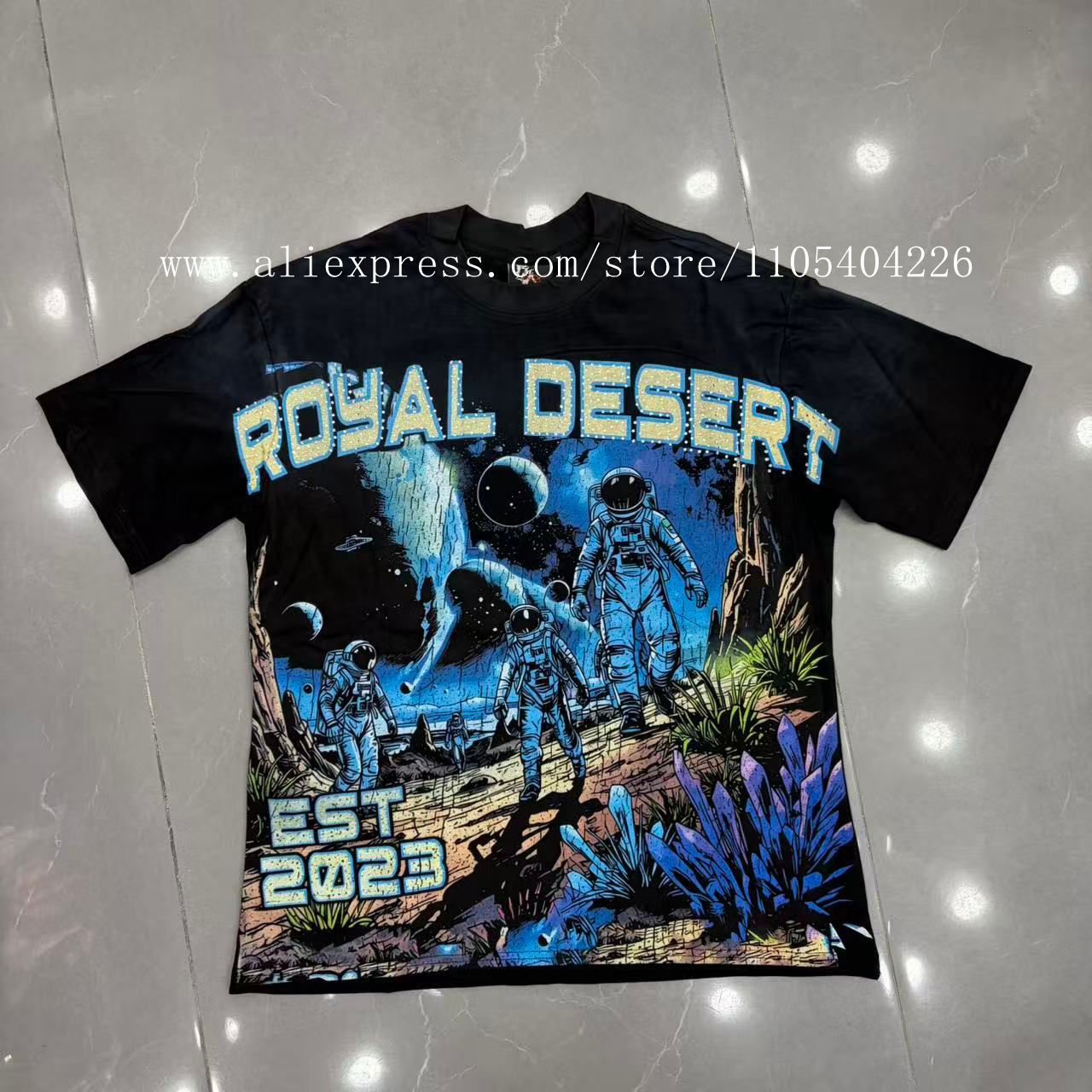 T-shirt à manches courtes en p - Street Fashion Definition avis et prix