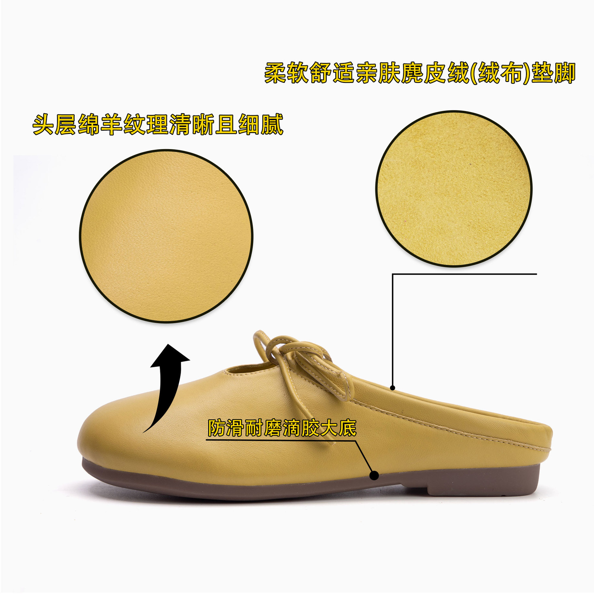 Careaymade-pantoufles en peau  - Street Fashion Kids avis et prix