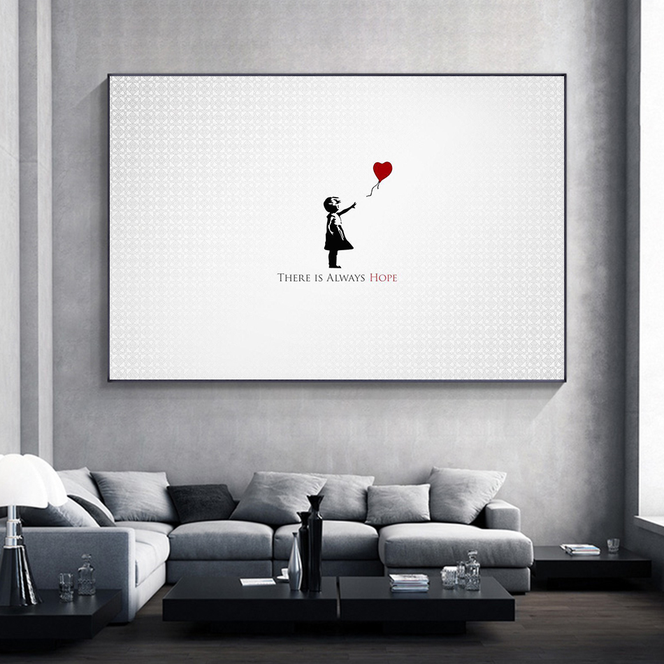 Banksy – peinture sur toile av - Street Fashion Poster avis et prix