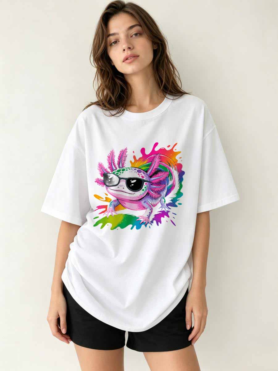 T-shirt d'hiver en coton épais - Street Fashion Events avis et prix