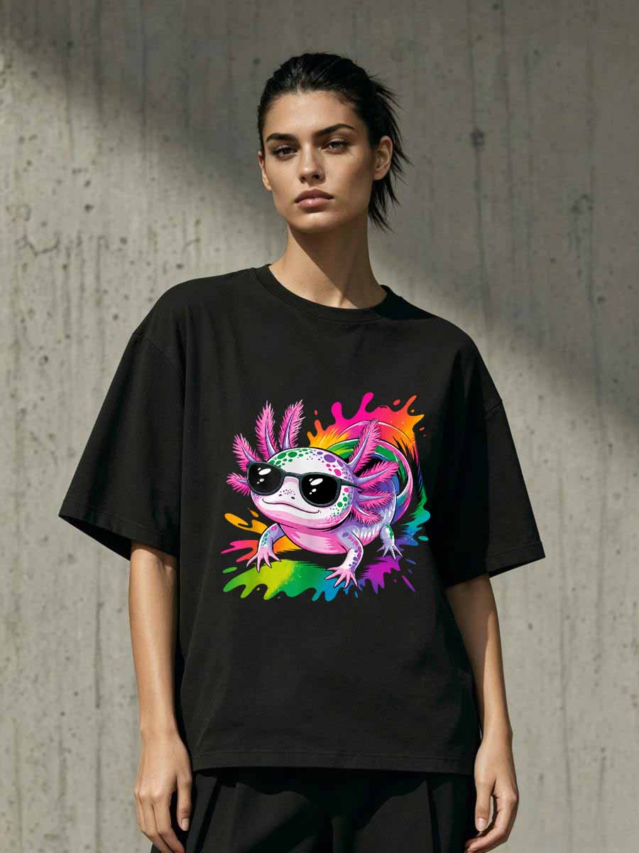 T-shirt d'hiver en coton épais - Street Fashion Events avis et prix