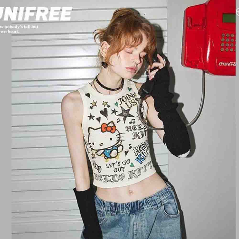 Sanrio Hello Kitties – Haut co - Girl Fashion Street avis et prix